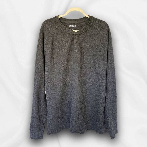 Duluth Trading Standard Fit Henley - Men's XL Athleisure Cabincore Cozycore - Picture 1 of 5